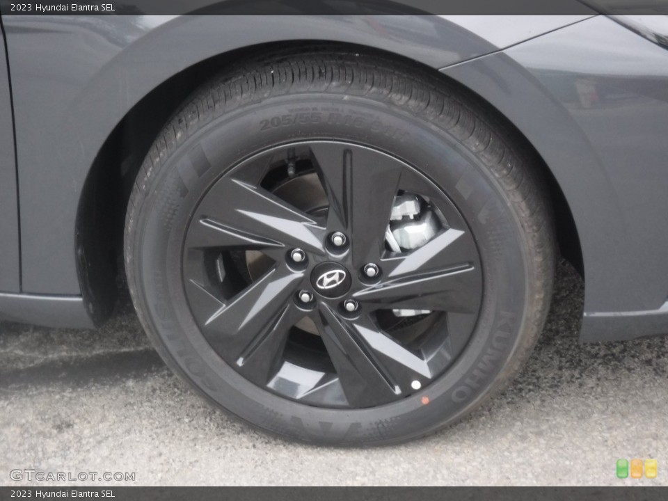 2023 Hyundai Elantra SEL Wheel and Tire Photo #146599776