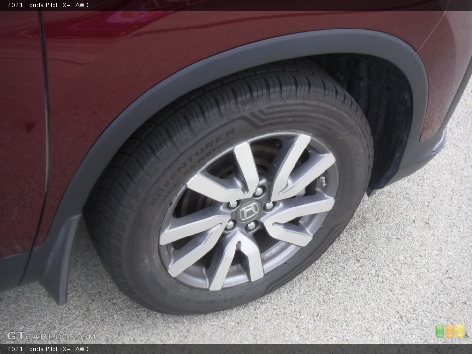 2021 Honda Pilot EX-L AWD Wheel and Tire Photo #146599806