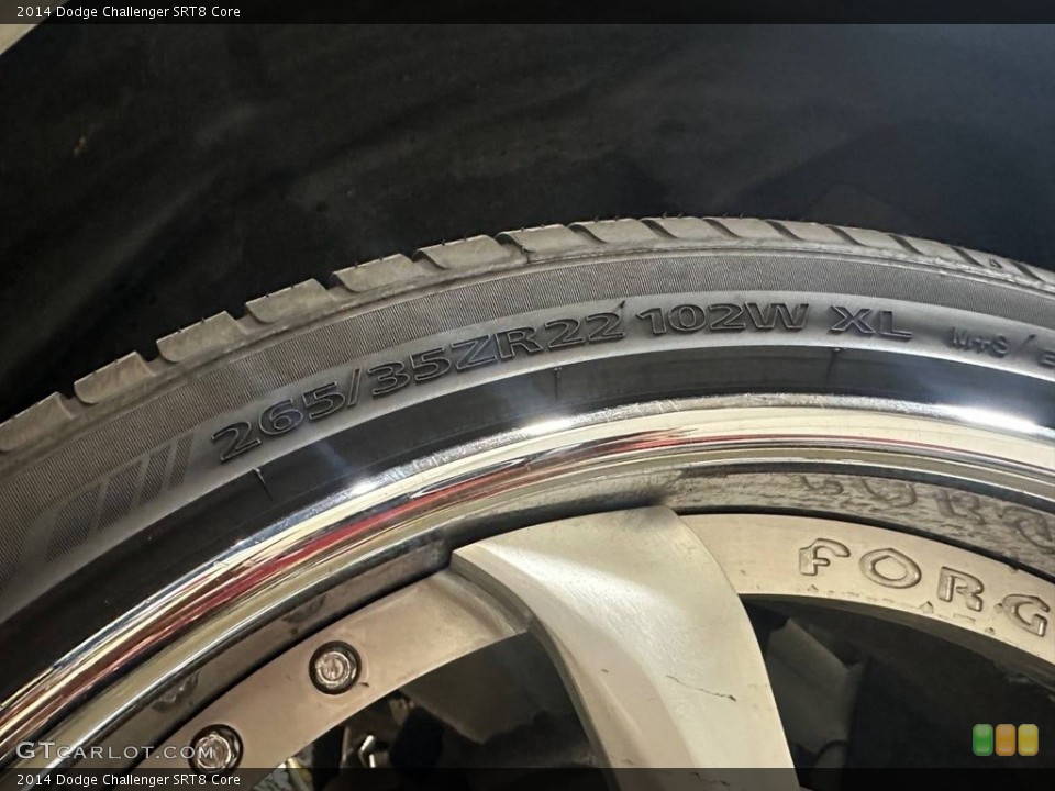 2014 Dodge Challenger Custom Wheel and Tire Photo #146601502