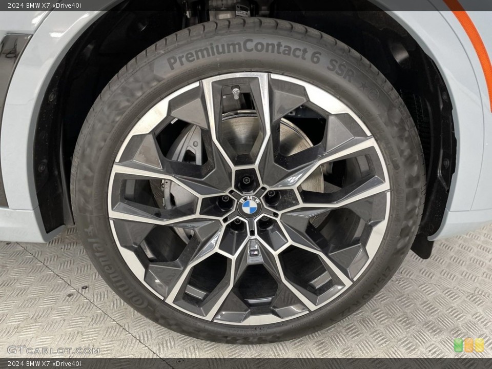 2024 BMW X7 xDrive40i Wheel and Tire Photo #146603143