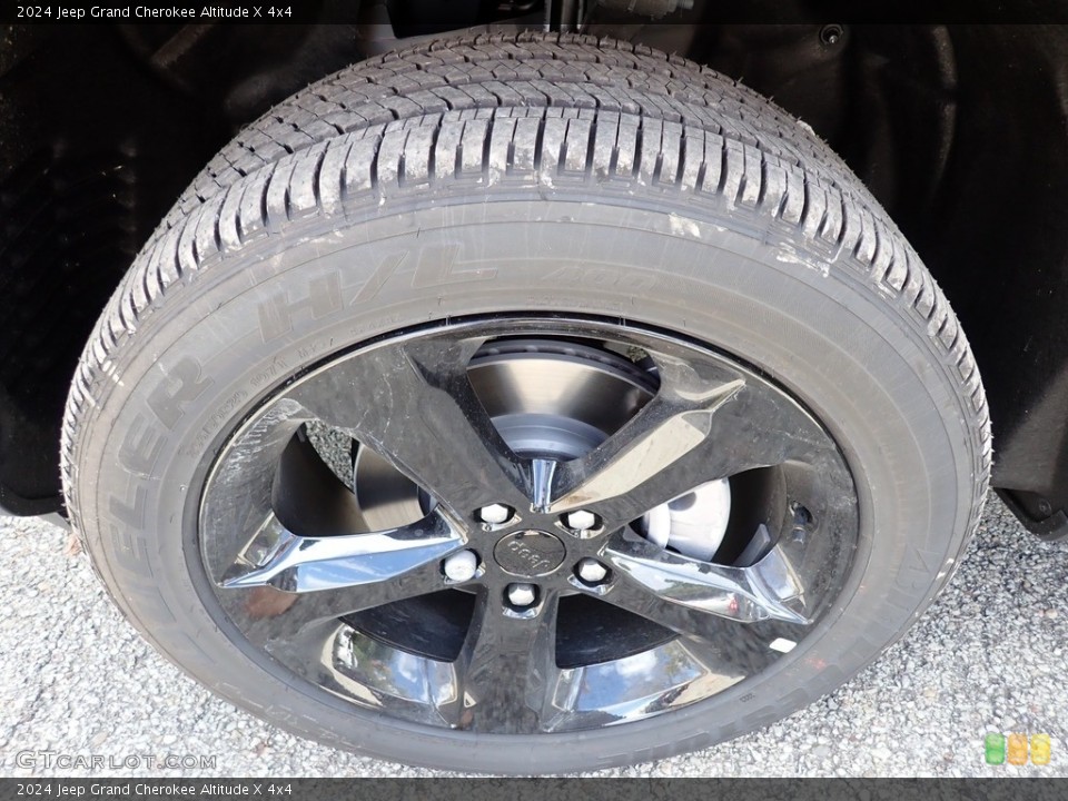 2024 Jeep Grand Cherokee Altitude X 4x4 Wheel and Tire Photo #146608145