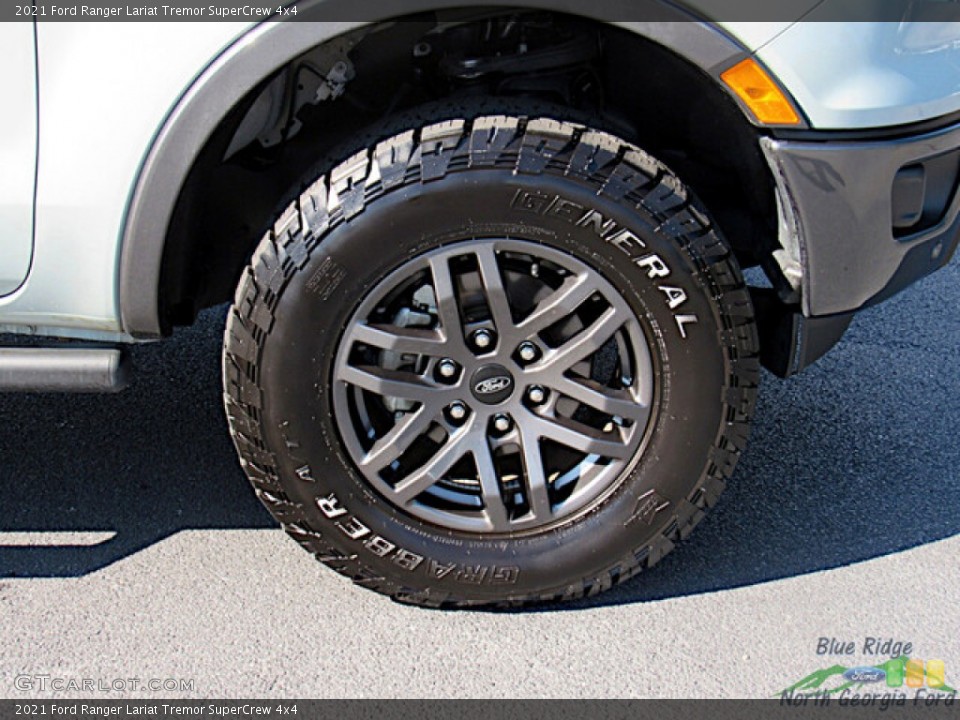2021 Ford Ranger Lariat Tremor SuperCrew 4x4 Wheel and Tire Photo #146610050