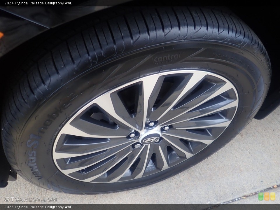 2024 Hyundai Palisade Calligraphy AWD Wheel and Tire Photo #146612659