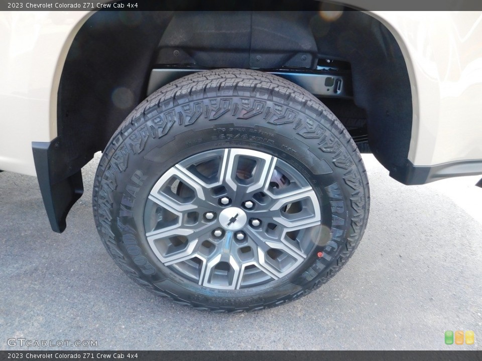 2023 Chevrolet Colorado Z71 Crew Cab 4x4 Wheel and Tire Photo #146615115