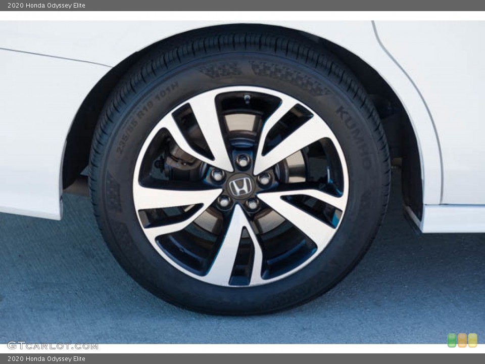 2020 Honda Odyssey Elite Wheel and Tire Photo #146616360