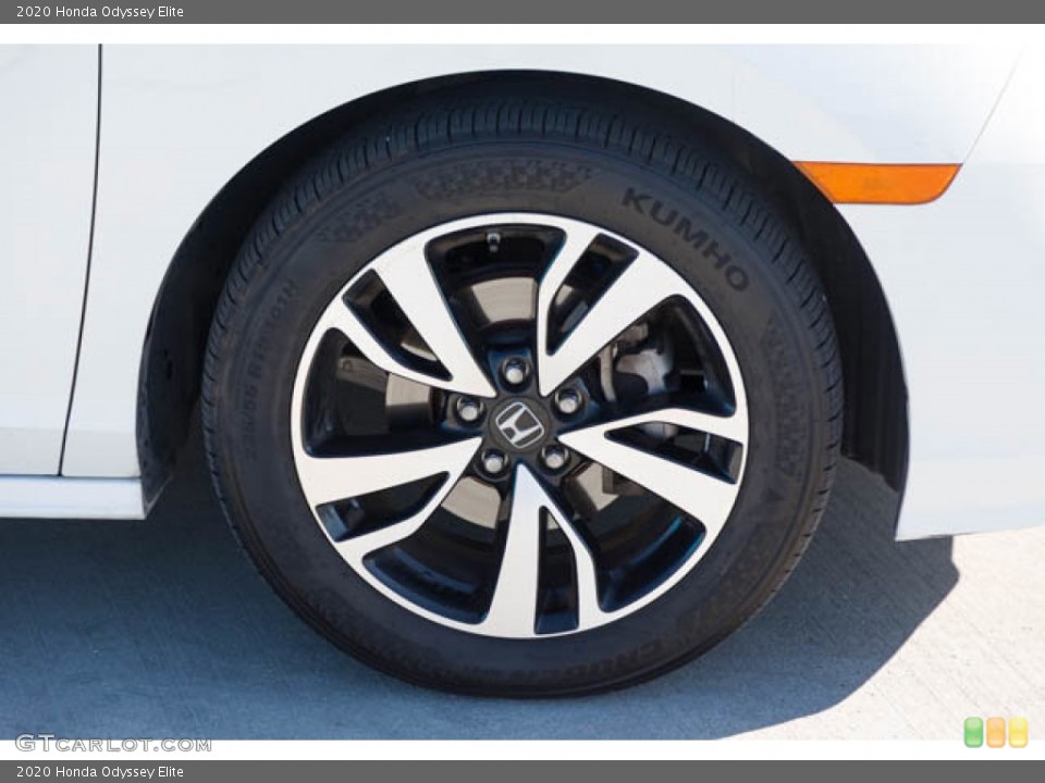 2020 Honda Odyssey Elite Wheel and Tire Photo #146616384