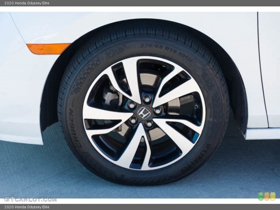 2020 Honda Odyssey Elite Wheel and Tire Photo #146616429