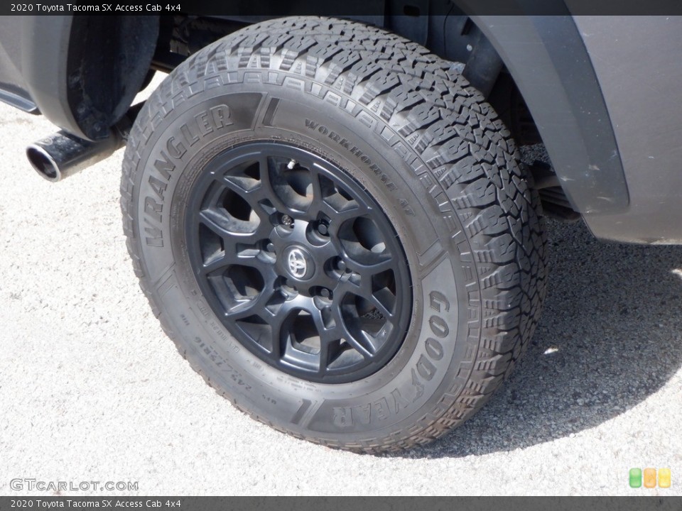 2020 Toyota Tacoma SX Access Cab 4x4 Wheel and Tire Photo #146617395