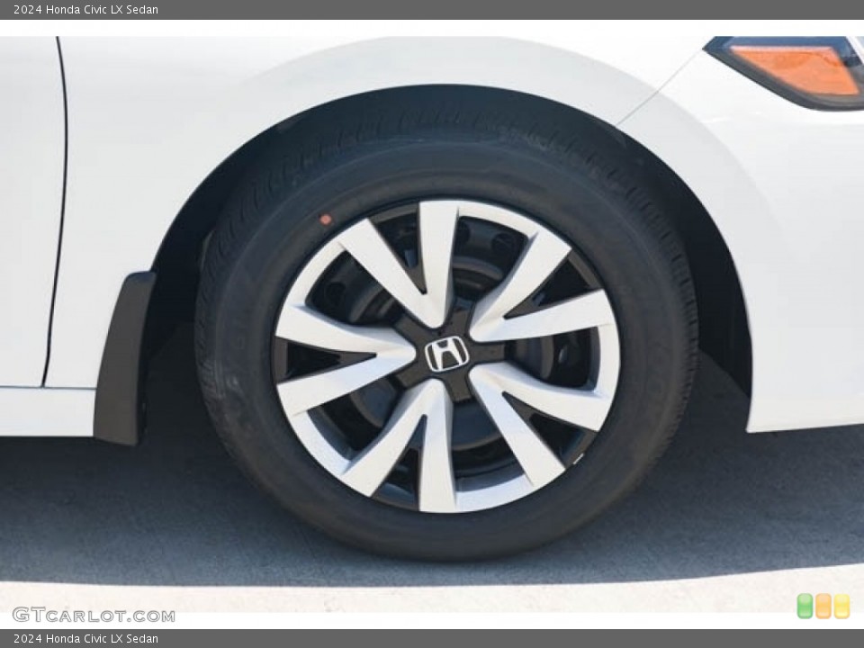 2024 Honda Civic LX Sedan Wheel and Tire Photo #146617742