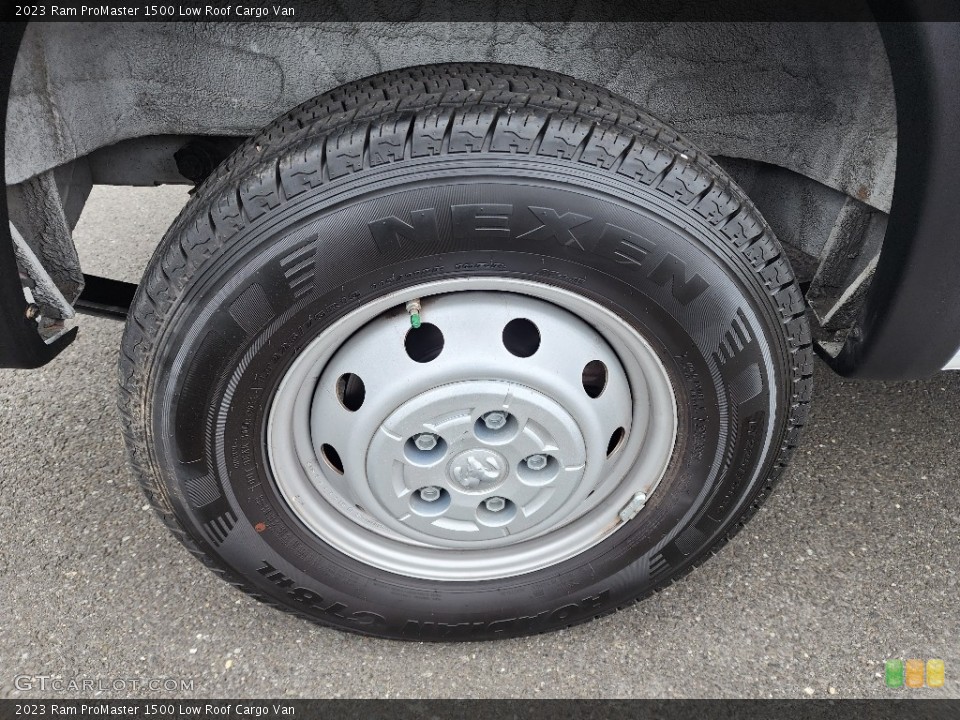 2023 Ram ProMaster 1500 Low Roof Cargo Van Wheel and Tire Photo #146618500