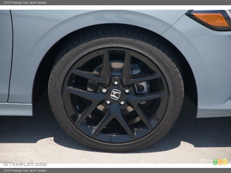 2024 Honda Civic Sport Sedan Wheel and Tire Photo #146618615