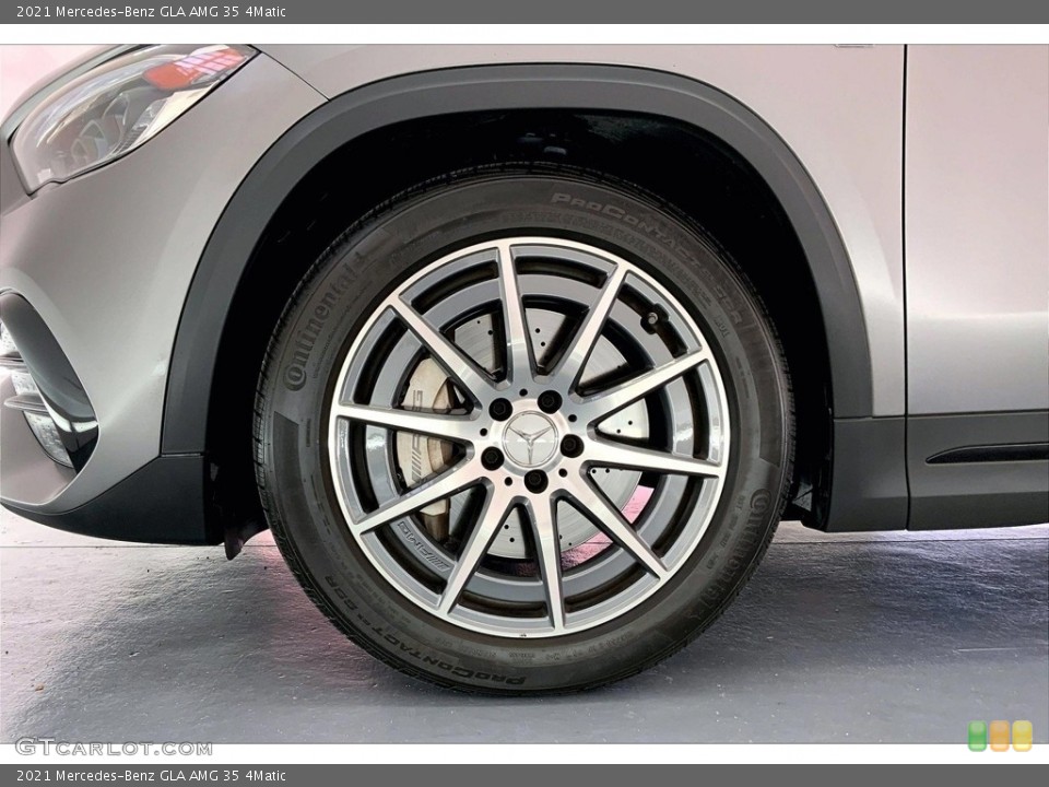 2021 Mercedes-Benz GLA AMG 35 4Matic Wheel and Tire Photo #146620744