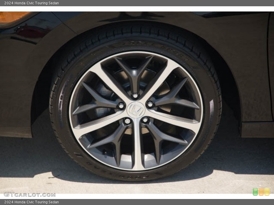 2024 Honda Civic Touring Sedan Wheel and Tire Photo #146622988