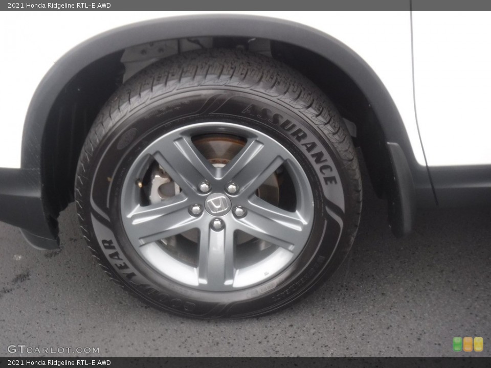 2021 Honda Ridgeline RTL-E AWD Wheel and Tire Photo #146623739