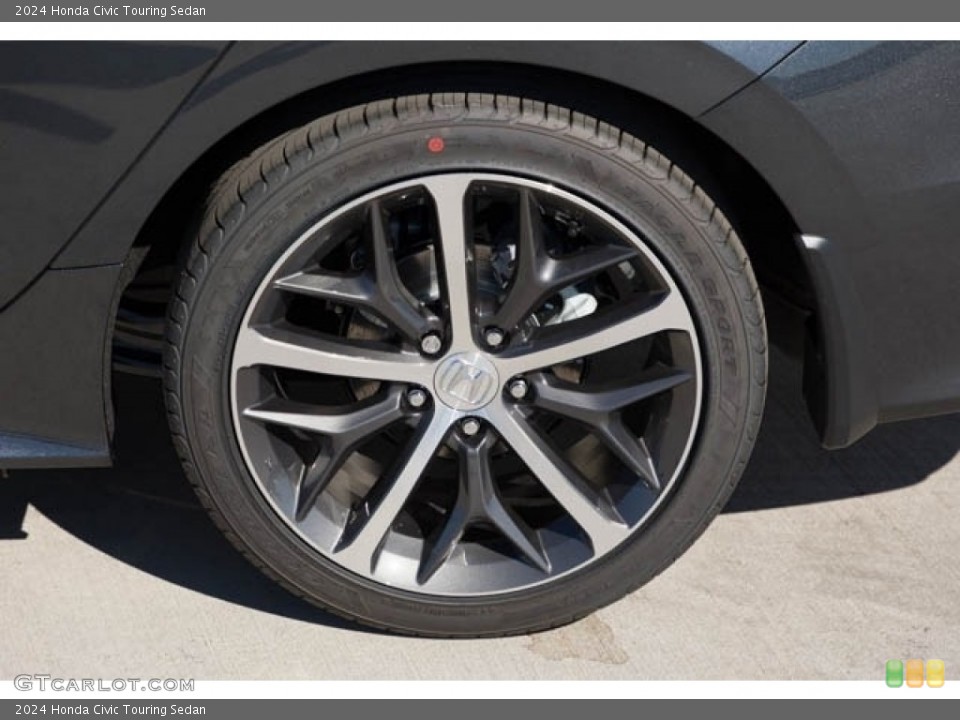 2024 Honda Civic Touring Sedan Wheel and Tire Photo #146623852