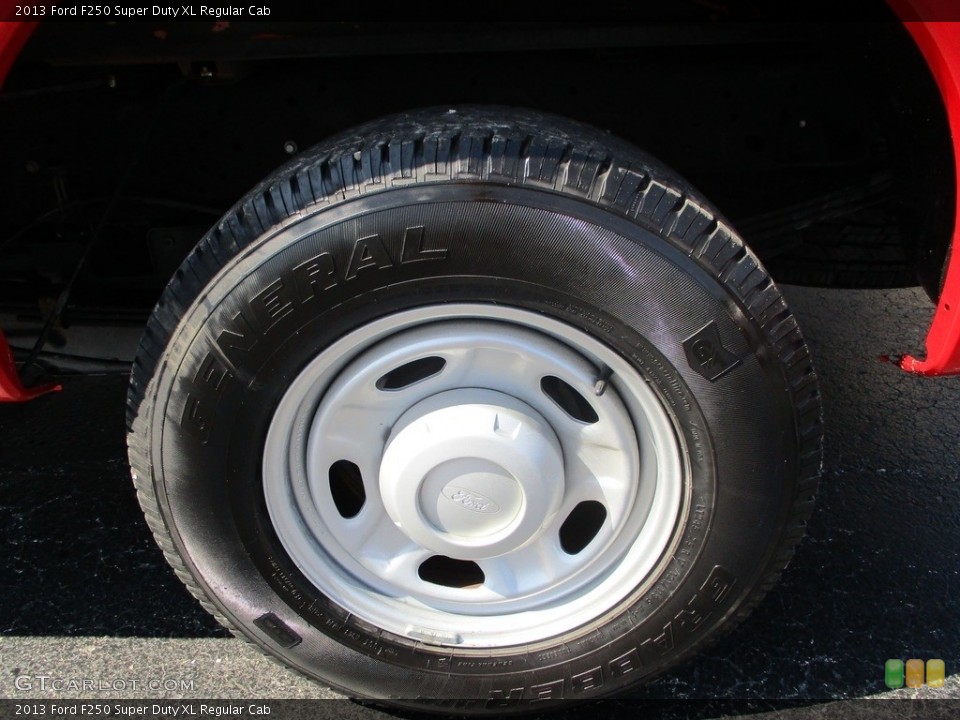 2013 Ford F250 Super Duty XL Regular Cab Wheel and Tire Photo #146626561