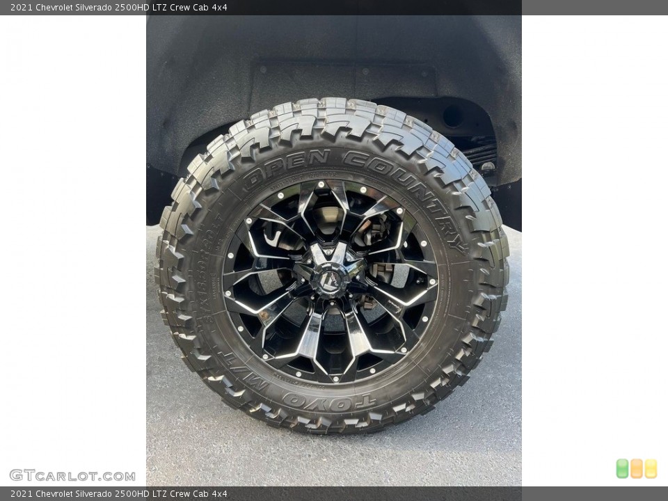 2021 Chevrolet Silverado 2500HD Custom Wheel and Tire Photo #146627589