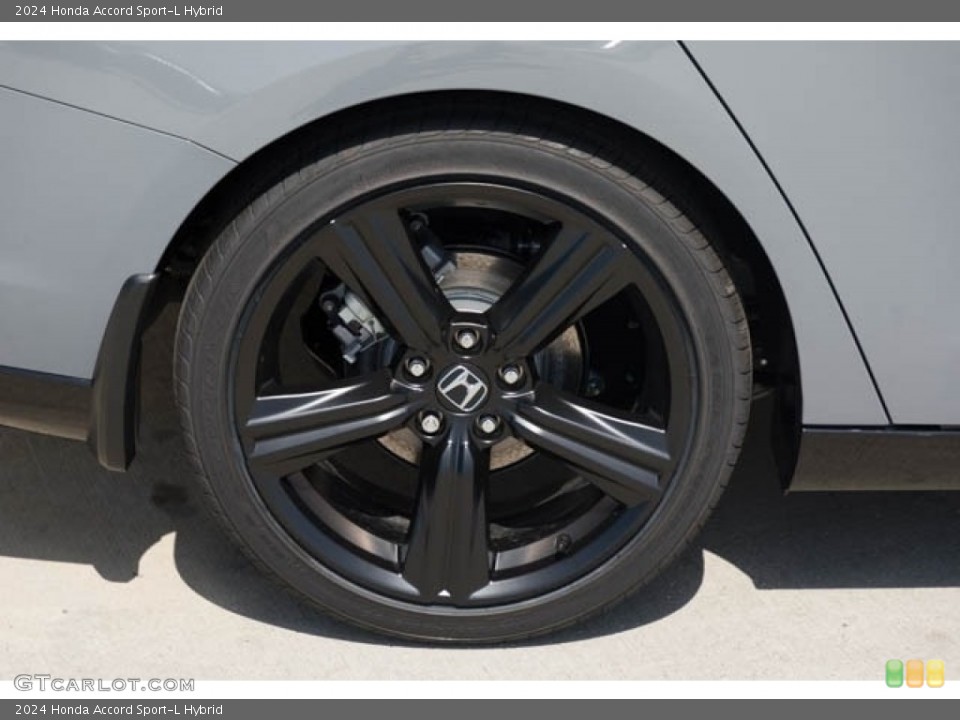 2024 Honda Accord Sport-L Hybrid Wheel and Tire Photo #146629438