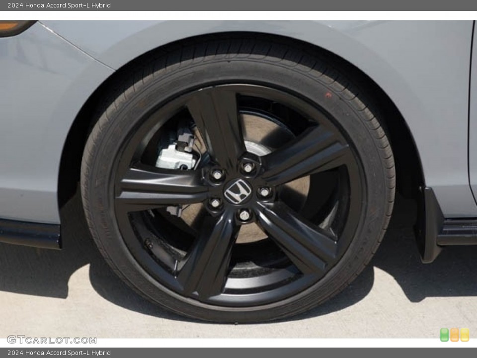 2024 Honda Accord Sport-L Hybrid Wheel and Tire Photo #146629483