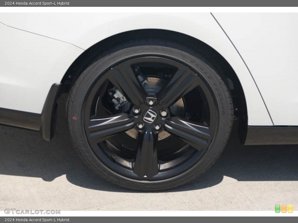 2024 Honda Accord Sport-L Hybrid Wheel and Tire Photo #146630215