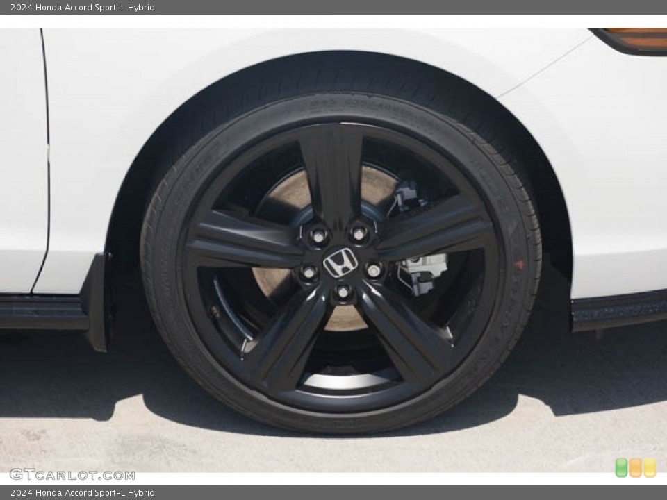 2024 Honda Accord Sport-L Hybrid Wheel and Tire Photo #146630233