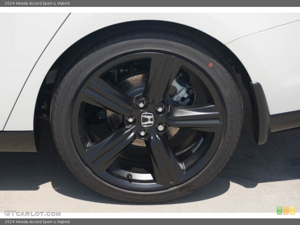2024 Honda Accord Sport-L Hybrid Wheel and Tire Photo #146630251
