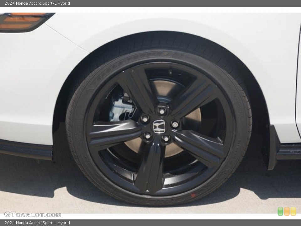 2024 Honda Accord Sport-L Hybrid Wheel and Tire Photo #146630275