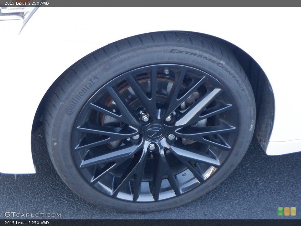 2015 Lexus IS 250 AWD Wheel and Tire Photo #146631166