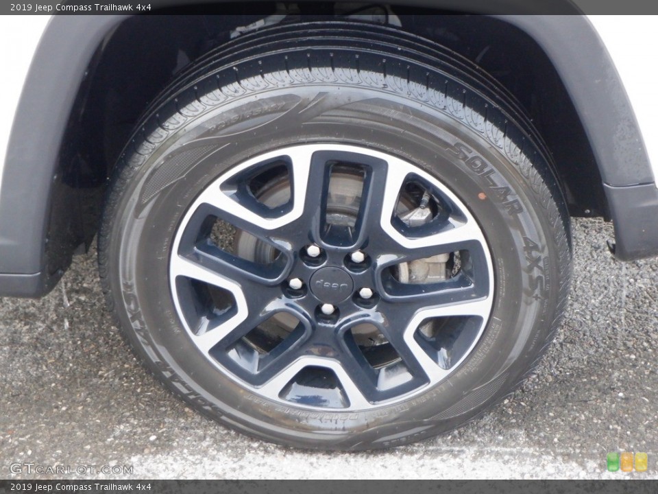 2019 Jeep Compass Trailhawk 4x4 Wheel and Tire Photo #146632624