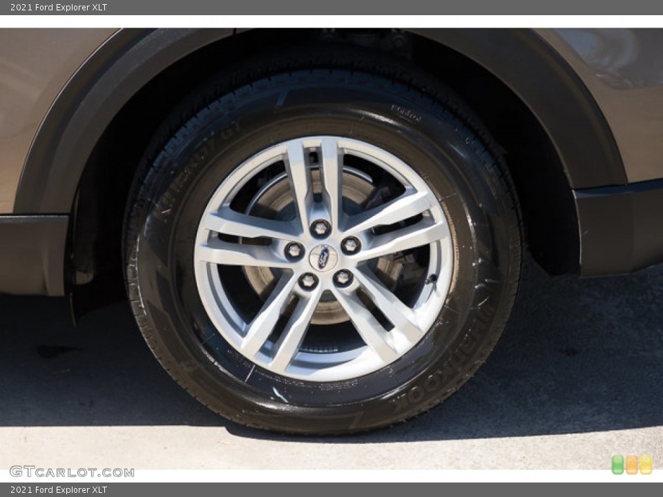 2021 Ford Explorer XLT Wheel and Tire Photo #146633134