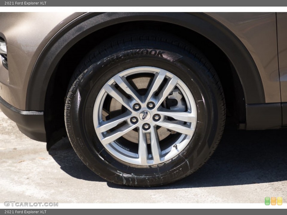 2021 Ford Explorer XLT Wheel and Tire Photo #146633155