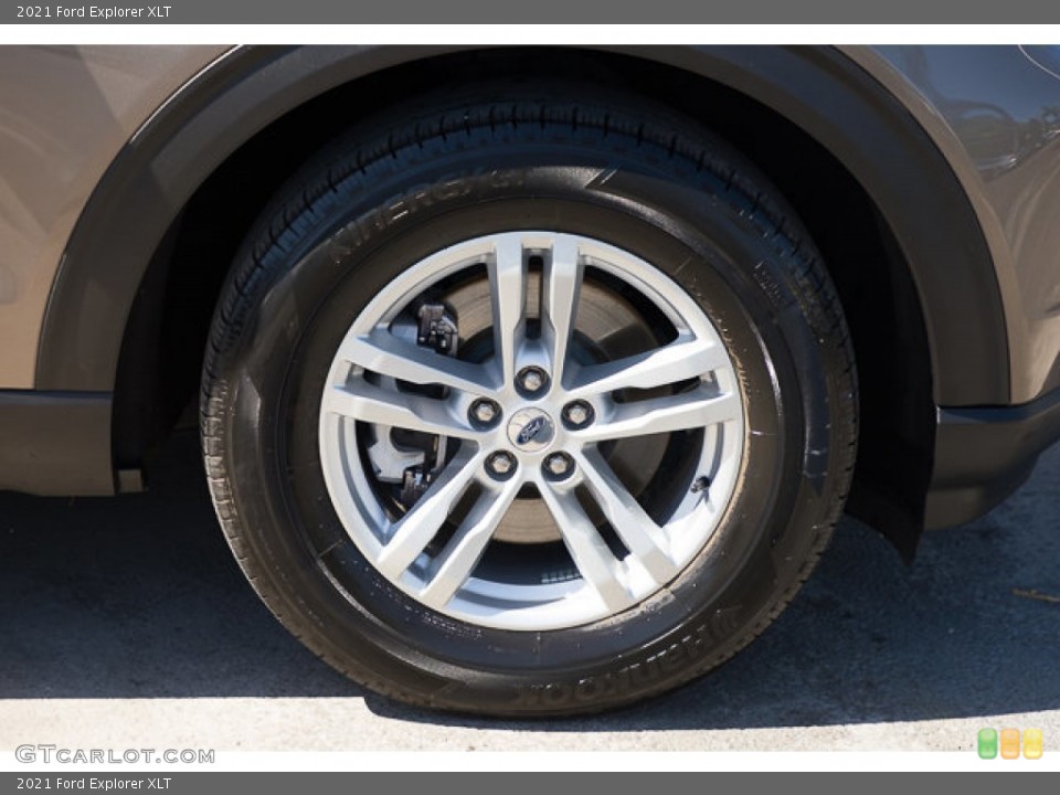 2021 Ford Explorer XLT Wheel and Tire Photo #146633200