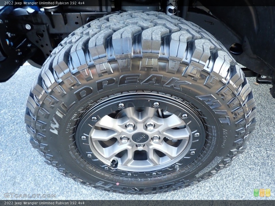 2022 Jeep Wrangler Unlimited Rubicon 392 4x4 Wheel and Tire Photo #146634829