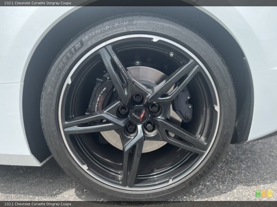 2021 Chevrolet Corvette Stingray Coupe Wheel and Tire Photo #146635618