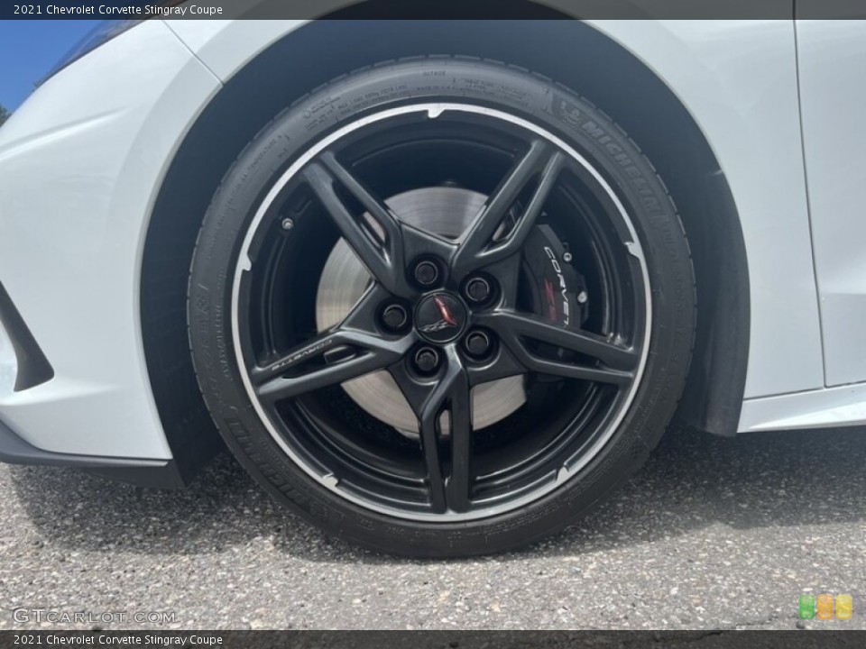 2021 Chevrolet Corvette Stingray Coupe Wheel and Tire Photo #146635642