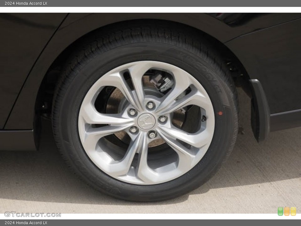 2024 Honda Accord LX Wheel and Tire Photo #146636896
