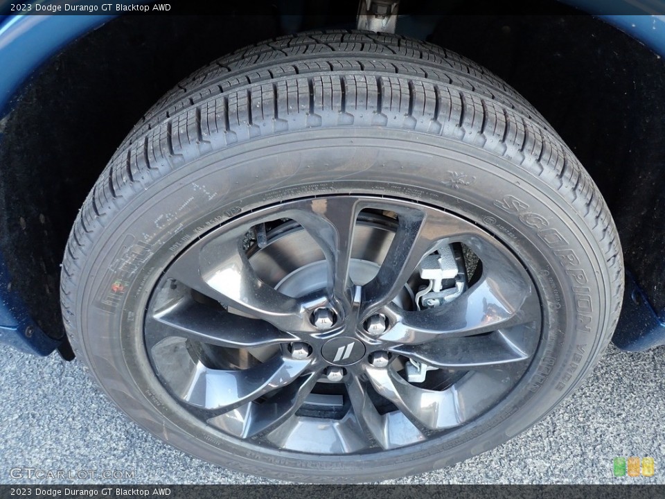 2023 Dodge Durango GT Blacktop AWD Wheel and Tire Photo #146637862
