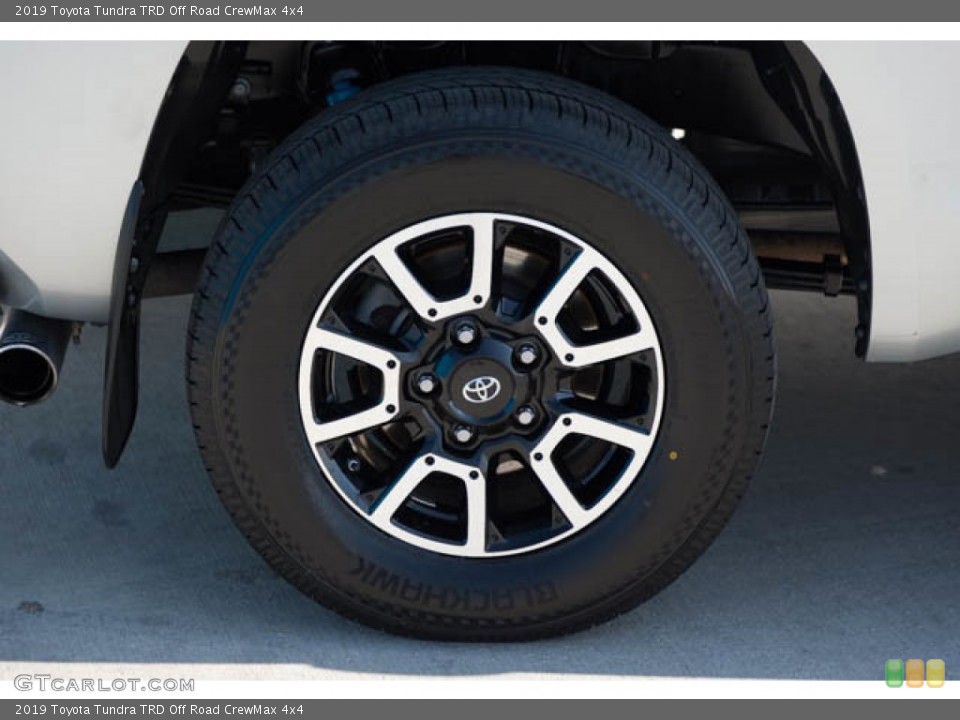 2019 Toyota Tundra TRD Off Road CrewMax 4x4 Wheel and Tire Photo #146638822