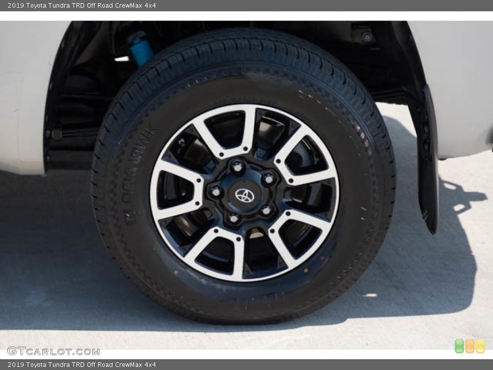 2019 Toyota Tundra TRD Off Road CrewMax 4x4 Wheel and Tire Photo #146638867