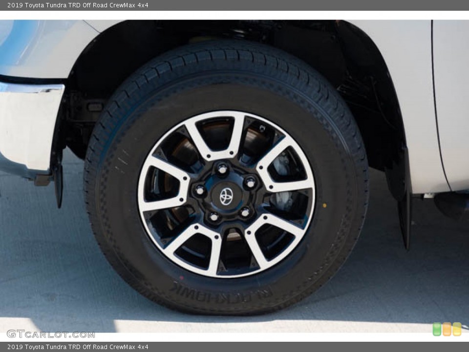 2019 Toyota Tundra TRD Off Road CrewMax 4x4 Wheel and Tire Photo #146638888