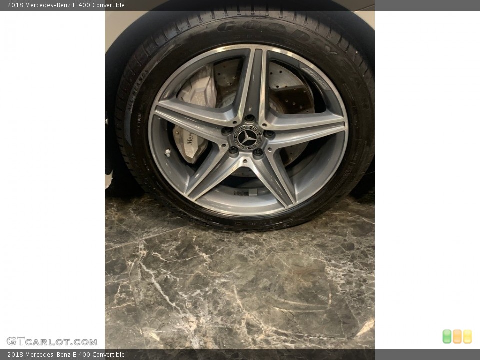 2018 Mercedes-Benz E 400 Convertible Wheel and Tire Photo #146643913