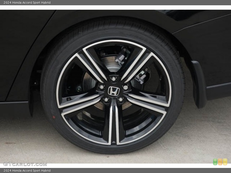 2024 Honda Accord Sport Hybrid Wheel and Tire Photo #146647916