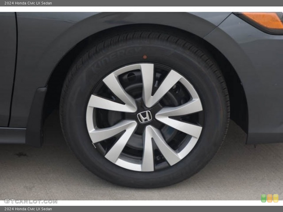 2024 Honda Civic LX Sedan Wheel and Tire Photo #146649405