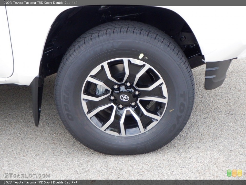 2023 Toyota Tacoma TRD Sport Double Cab 4x4 Wheel and Tire Photo #146652682