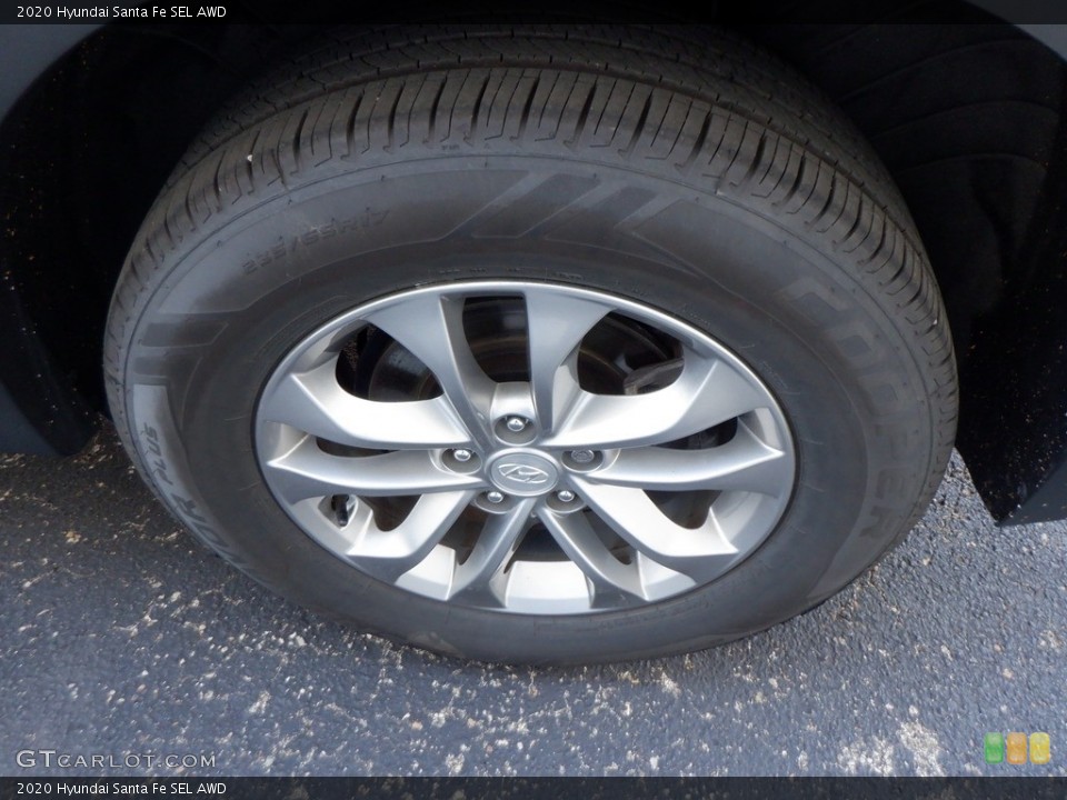 2020 Hyundai Santa Fe SEL AWD Wheel and Tire Photo #146653345