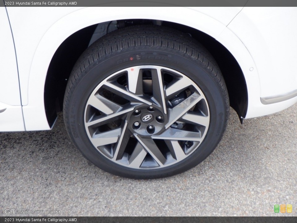 2023 Hyundai Santa Fe Calligraphy AWD Wheel and Tire Photo #146654027
