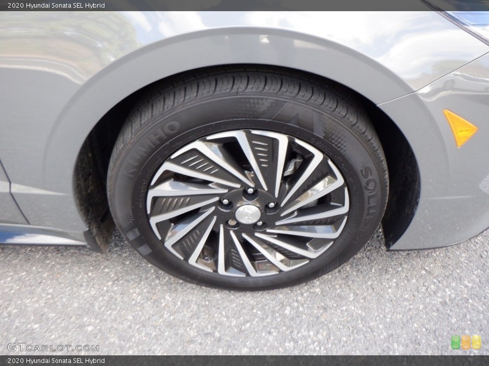 2020 Hyundai Sonata SEL Hybrid Wheel and Tire Photo #146655819