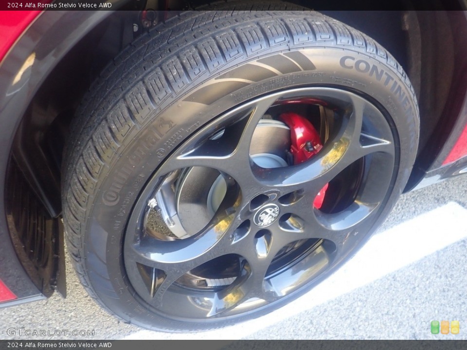 2024 Alfa Romeo Stelvio Veloce AWD Wheel and Tire Photo #146659653