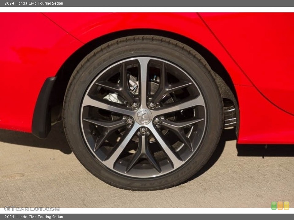 2024 Honda Civic Touring Sedan Wheel and Tire Photo #146660849