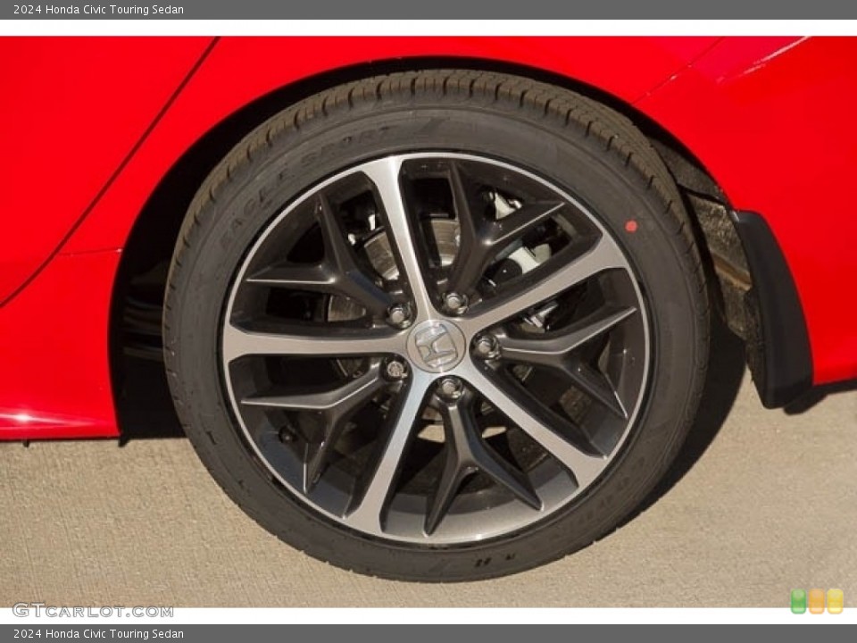 2024 Honda Civic Touring Sedan Wheel and Tire Photo #146660879